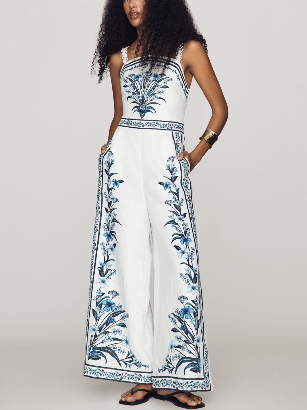 NWT Farm Rio Arch Jumpsuit